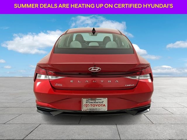 Certified Used 2023 Red Hyundai Limited image 7