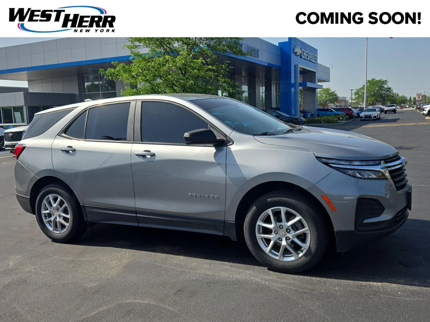 Used 2024 Sterling Gray Metallic Chevrolet LS image 1