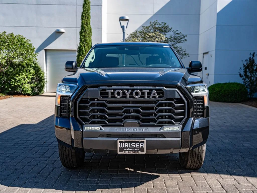 Used 2024 Midnight Black Metallic Toyota SR5 image 2