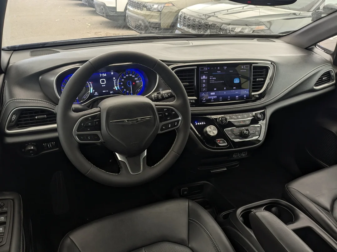 Certified Used 2025 Black Chrysler Select - - AWD - Caprice Leather - Blind Spot - Safety Sphere - 360 Cam & More! image 23