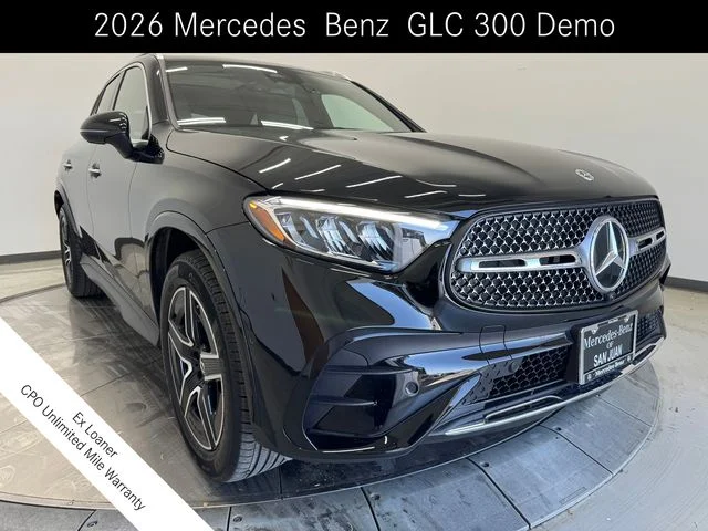 Certified Used 2026 Black Mercedes-Benz GLC 300 image 1