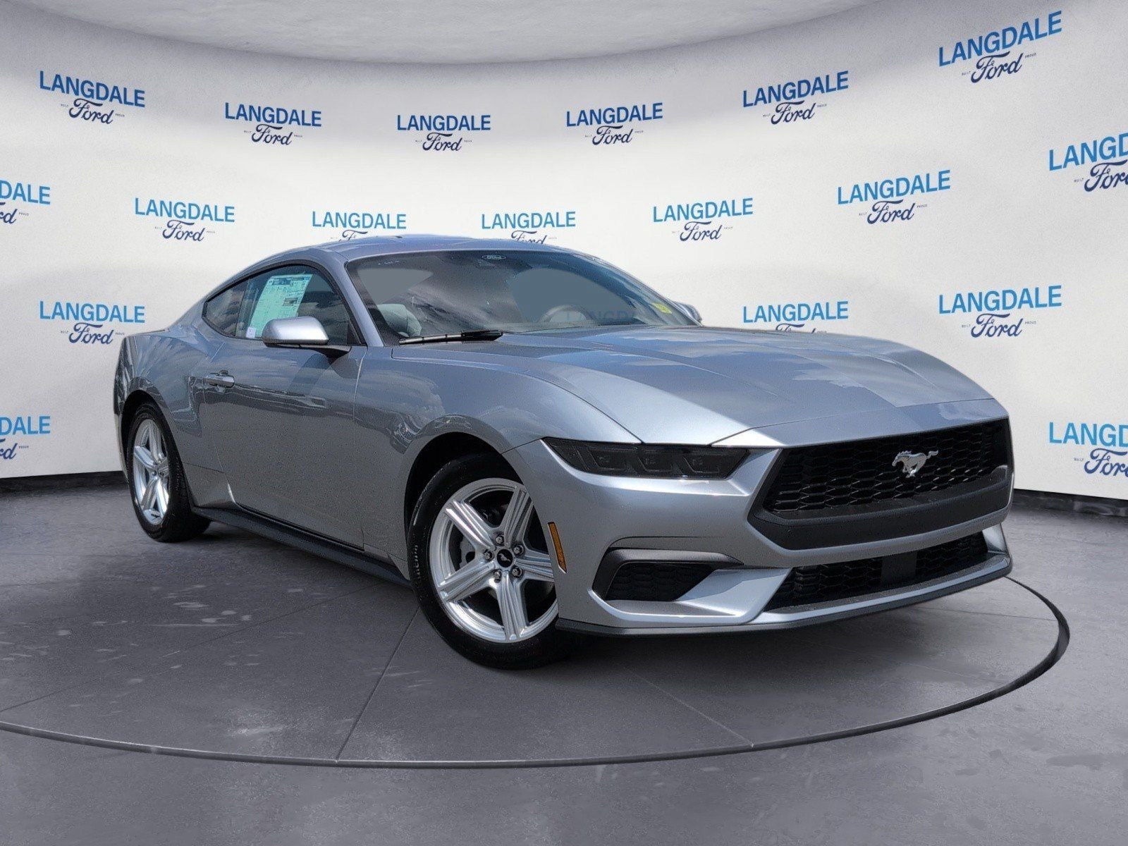 New 2026 Iconic Silver Metallic Ford EcoBoost image 2