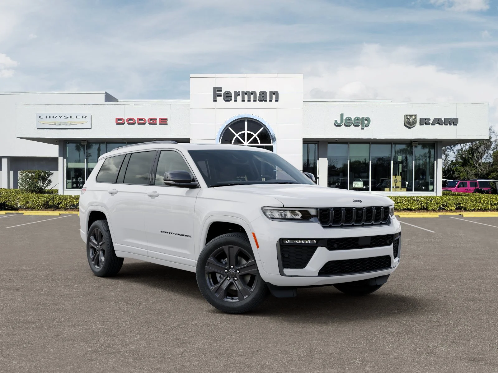 New 2027 Bright White Clear-Coat Paint Jeep Limited Reserve image 1