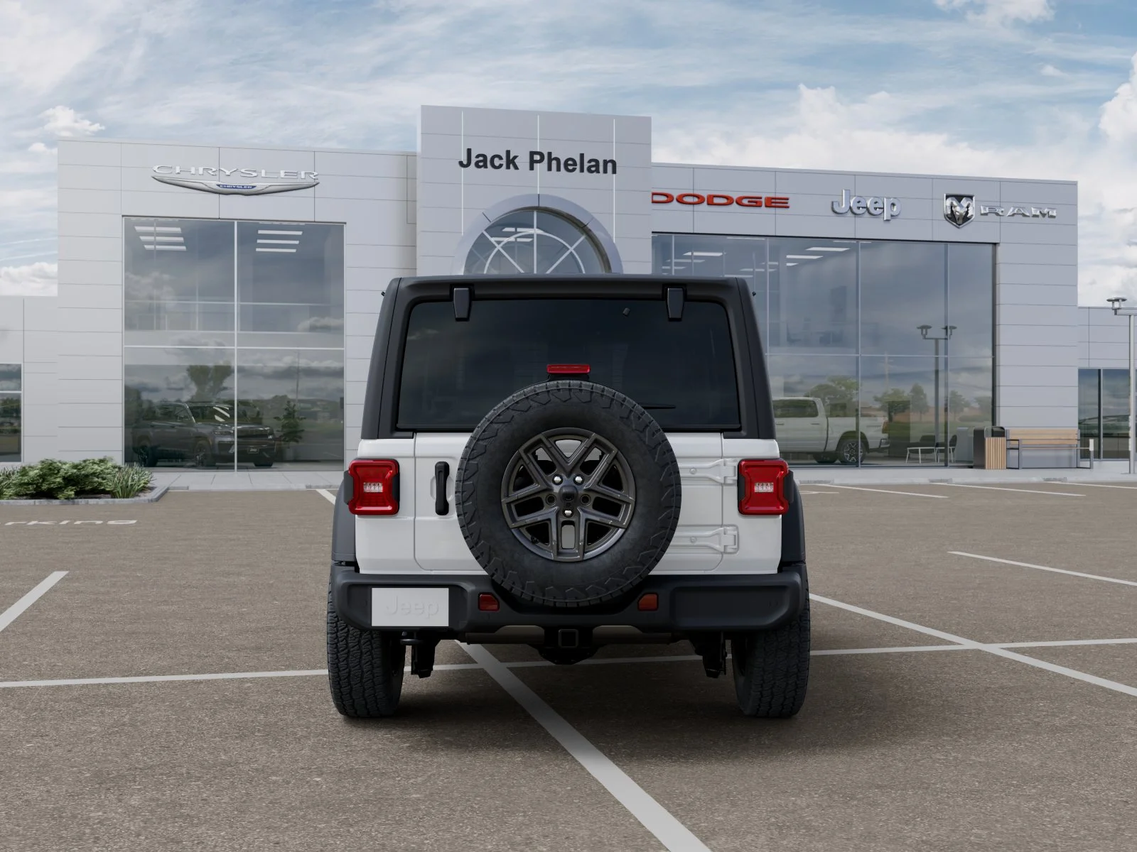 New 2026 Bright White Clearcoat Jeep Sport S image 33