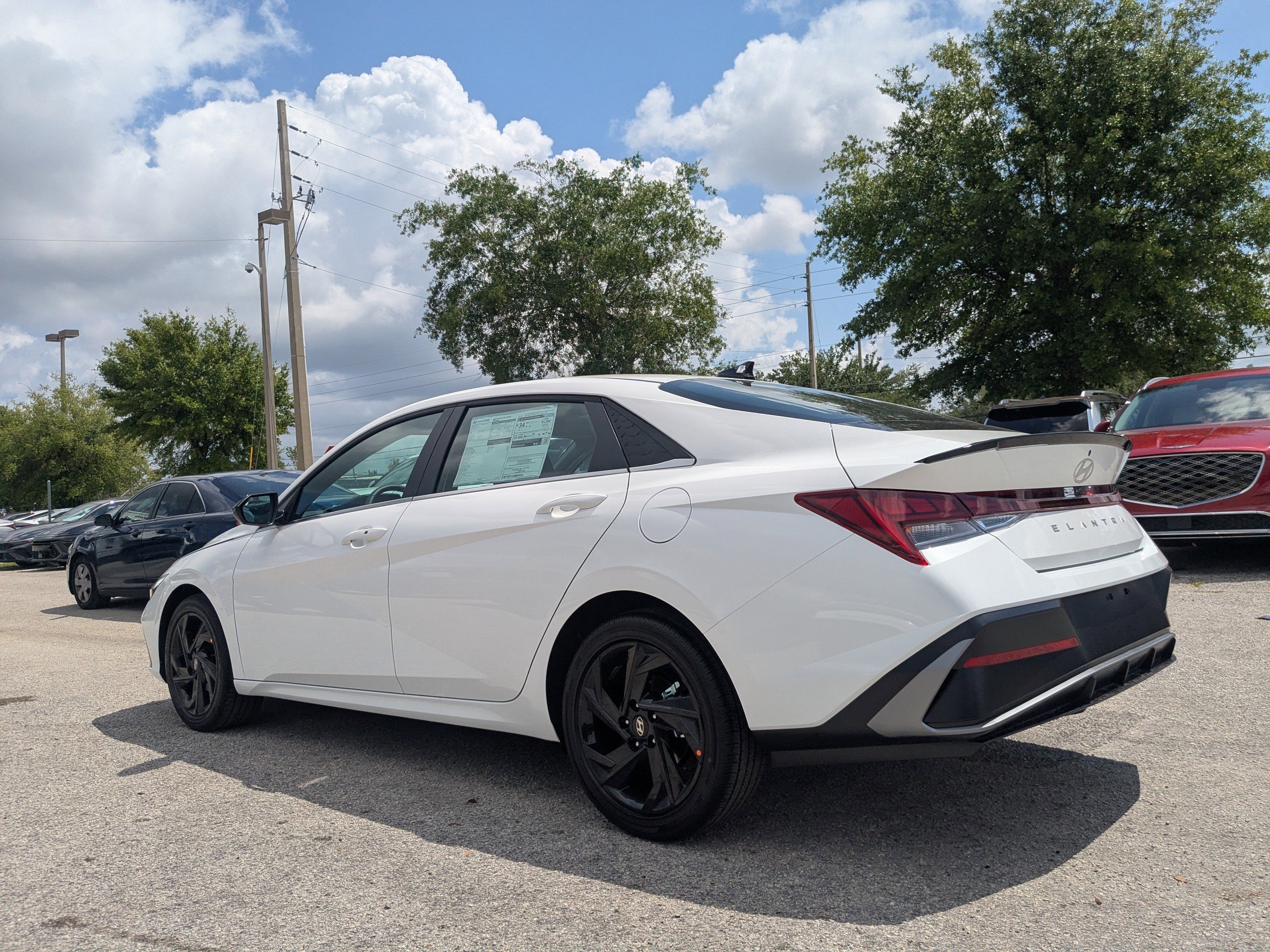 Used 2026 Serenity White Hyundai SEL Sport Premium image 7