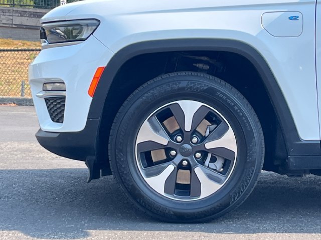 Used 2024 Bright White Clearcoat Jeep 4xe image 7