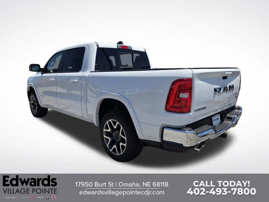 New 2026 Bright White Clear-Coat Exterior Paint RAM Laramie image 5