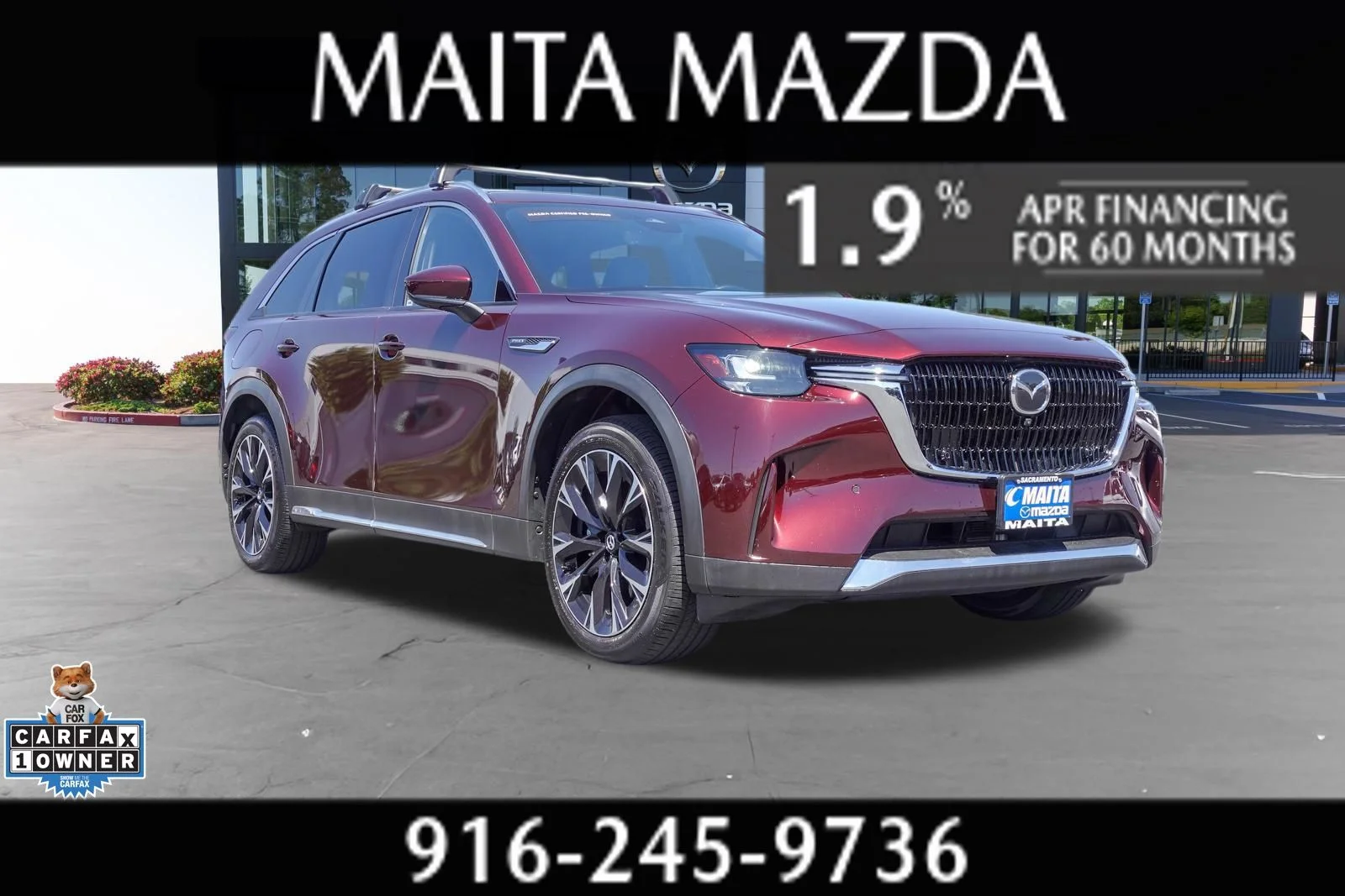Certified Used 2024 Artisan Red Premium Mazda Premium Plus image 1