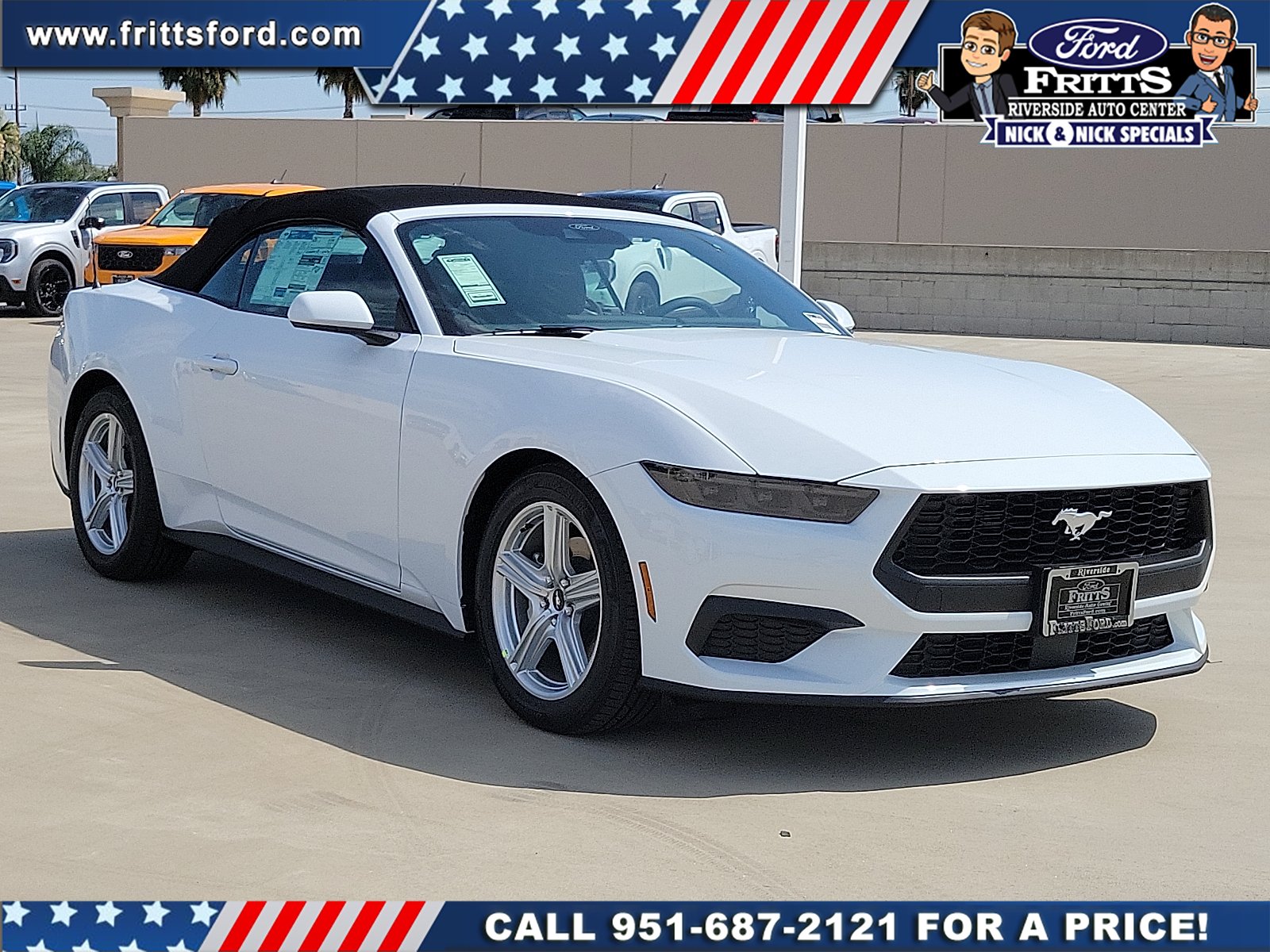 New 2026 Oxford White Ford EcoBoost® Convertible image 24