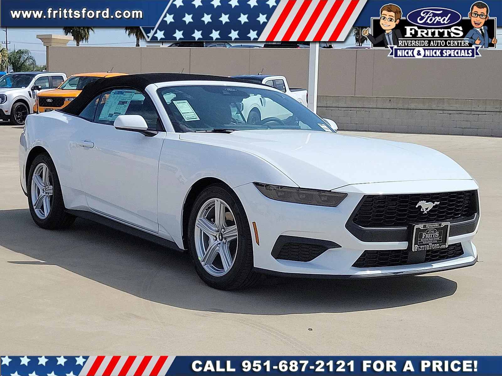 New 2026 Oxford White Ford EcoBoost® Convertible image 24