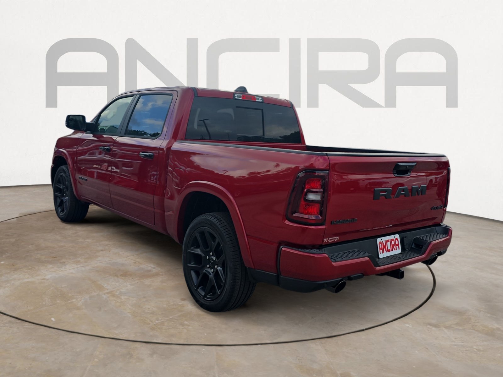 New 2026 Molten Red Pearlcoat RAM Laramie image 8