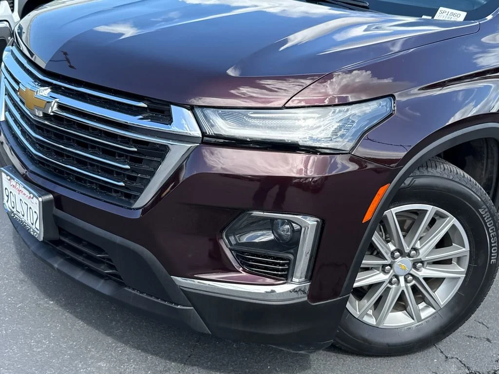 Used 2023 Black Cherry Metallic Chevrolet LT Cloth image 3