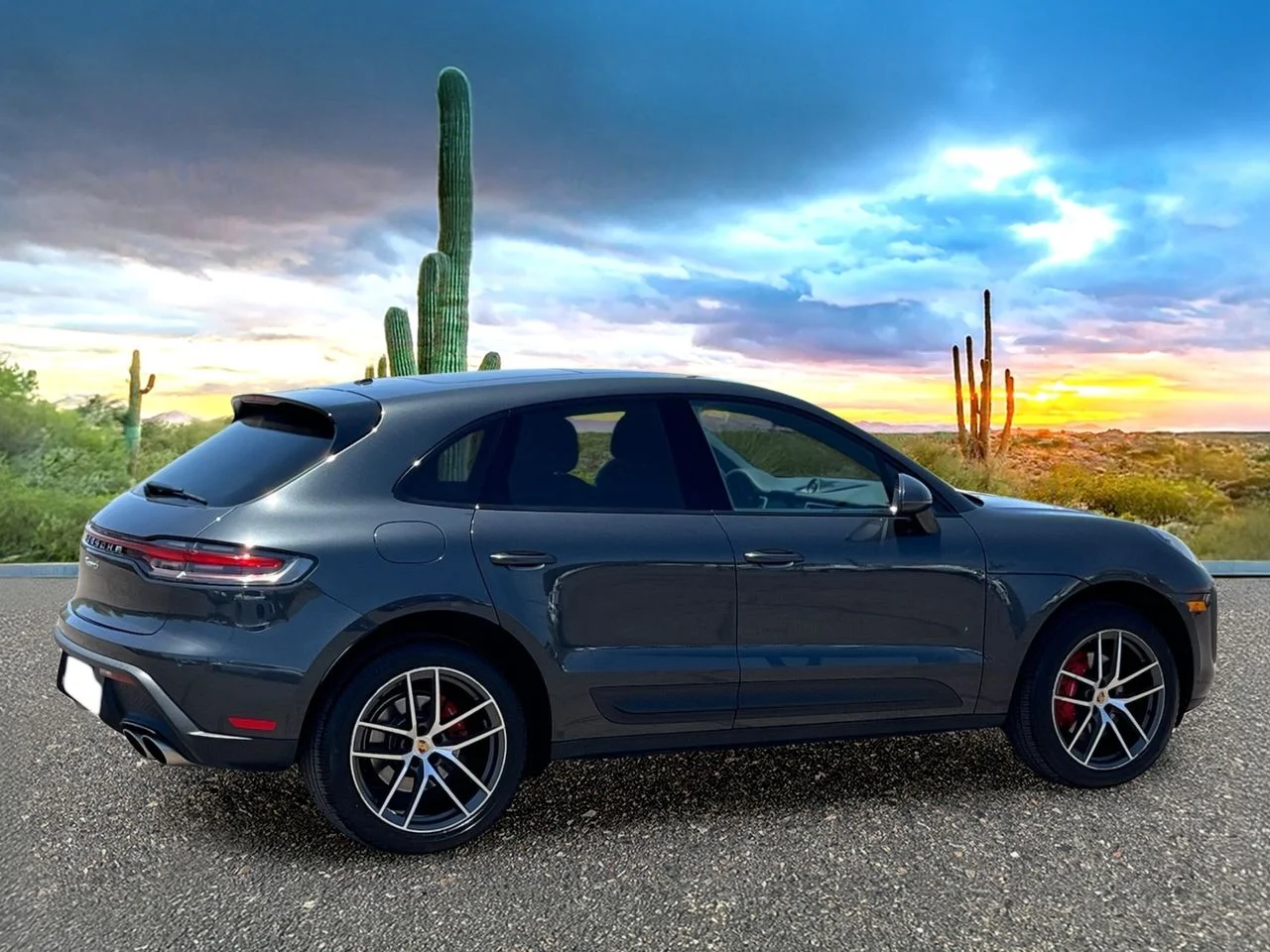 Used 2023 Volcano Grey Metallic Porsche S image 5