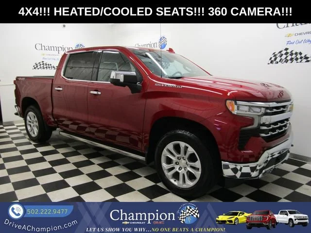 Used 2023 Radiant Red Tintcoat Chevrolet LTZ image 1