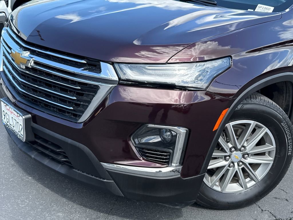 Used 2023 Black Cherry Metallic Chevrolet LT Cloth image 3