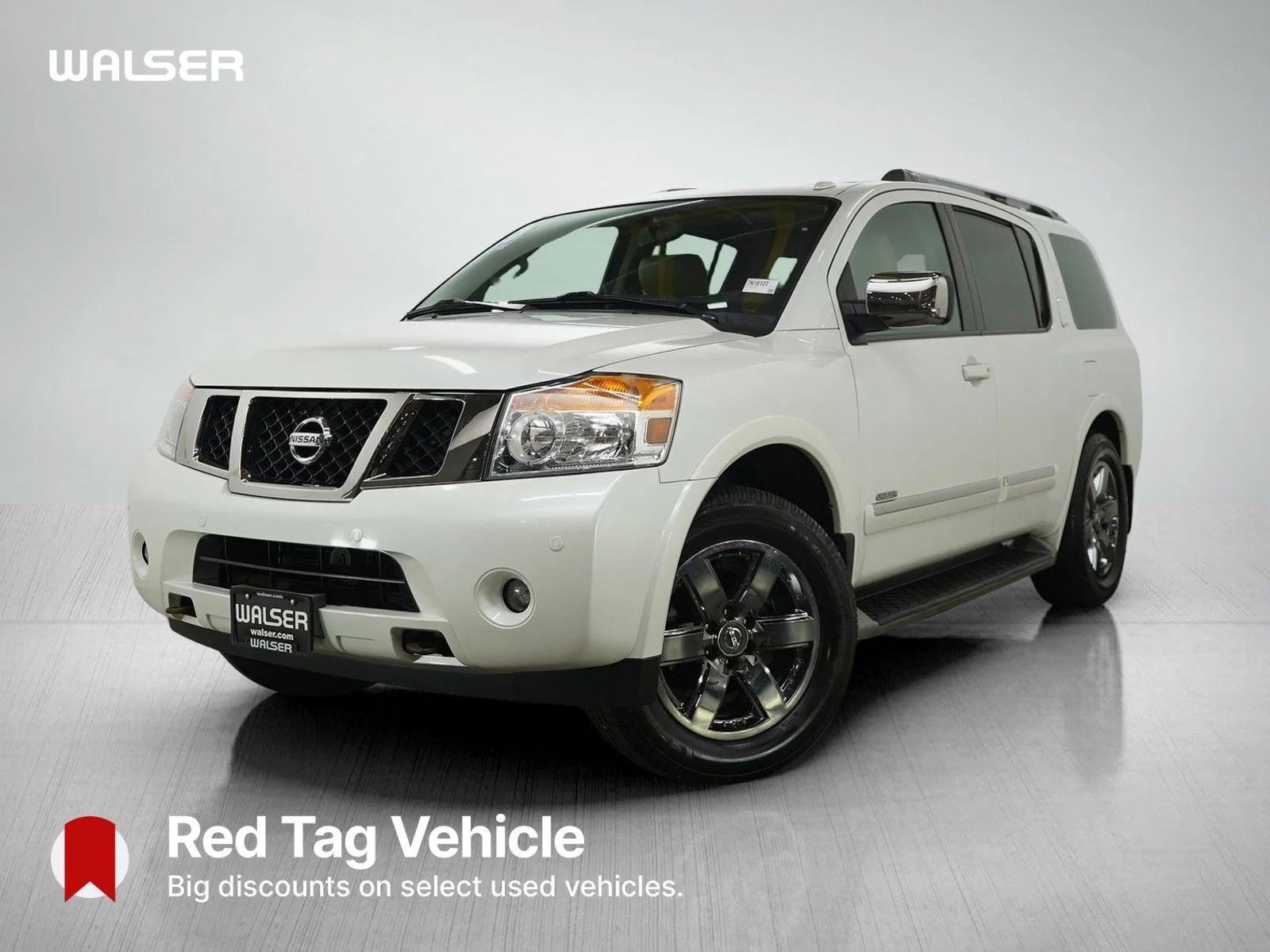 Used 2014 Pearl White Nissan Platinum image 1
