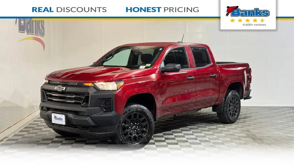 New 2026 Radiant Red Tintcoat Chevrolet WT image 1