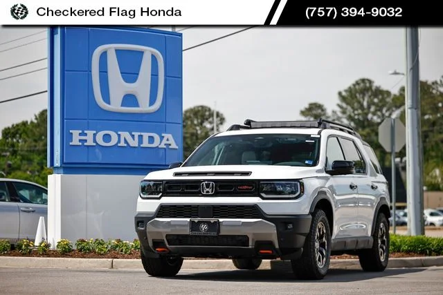 New 2026 Platinum White Pearl Honda TrailSport Elite image 1