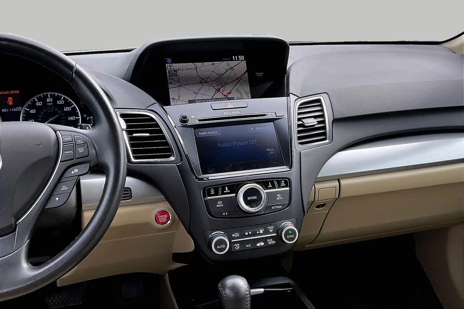 Used 2016 White Diamond Pearl Acura Tech Pkg image 7