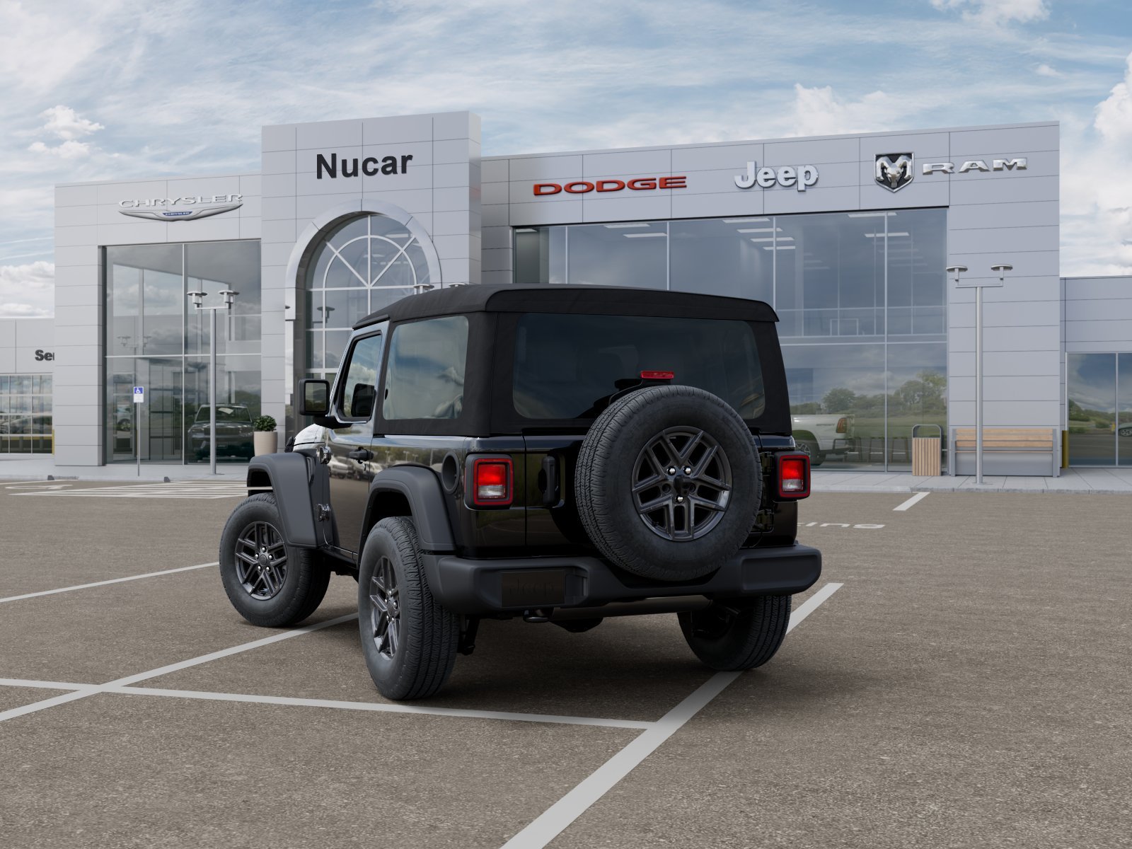 New 2026 Black Clear-Coat Exterior Paint Jeep Sport S image 21