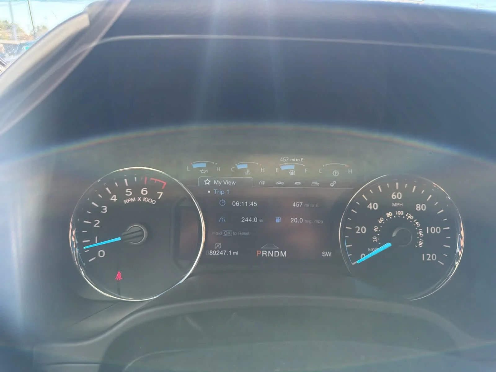 Used 2019 Agate Black Ford Platinum image 2