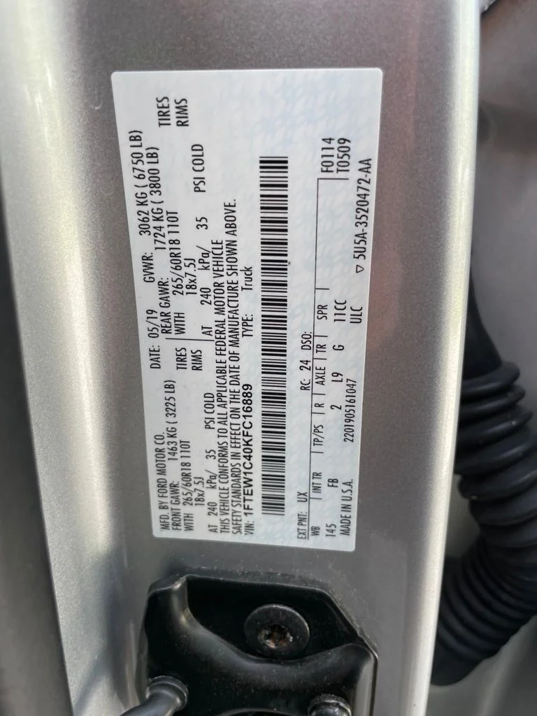 Used 2019 Ingot Silver Ford XLT image 14