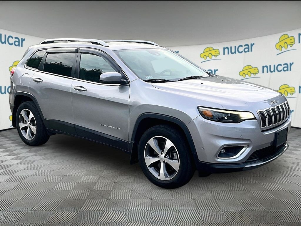 Used 2021 Silver Jeep Limited image 1