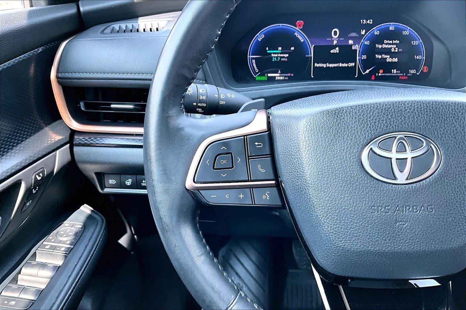 Certified Used 2024 Wind Chill Pearl Toyota Hybrid MAX Limited image 23
