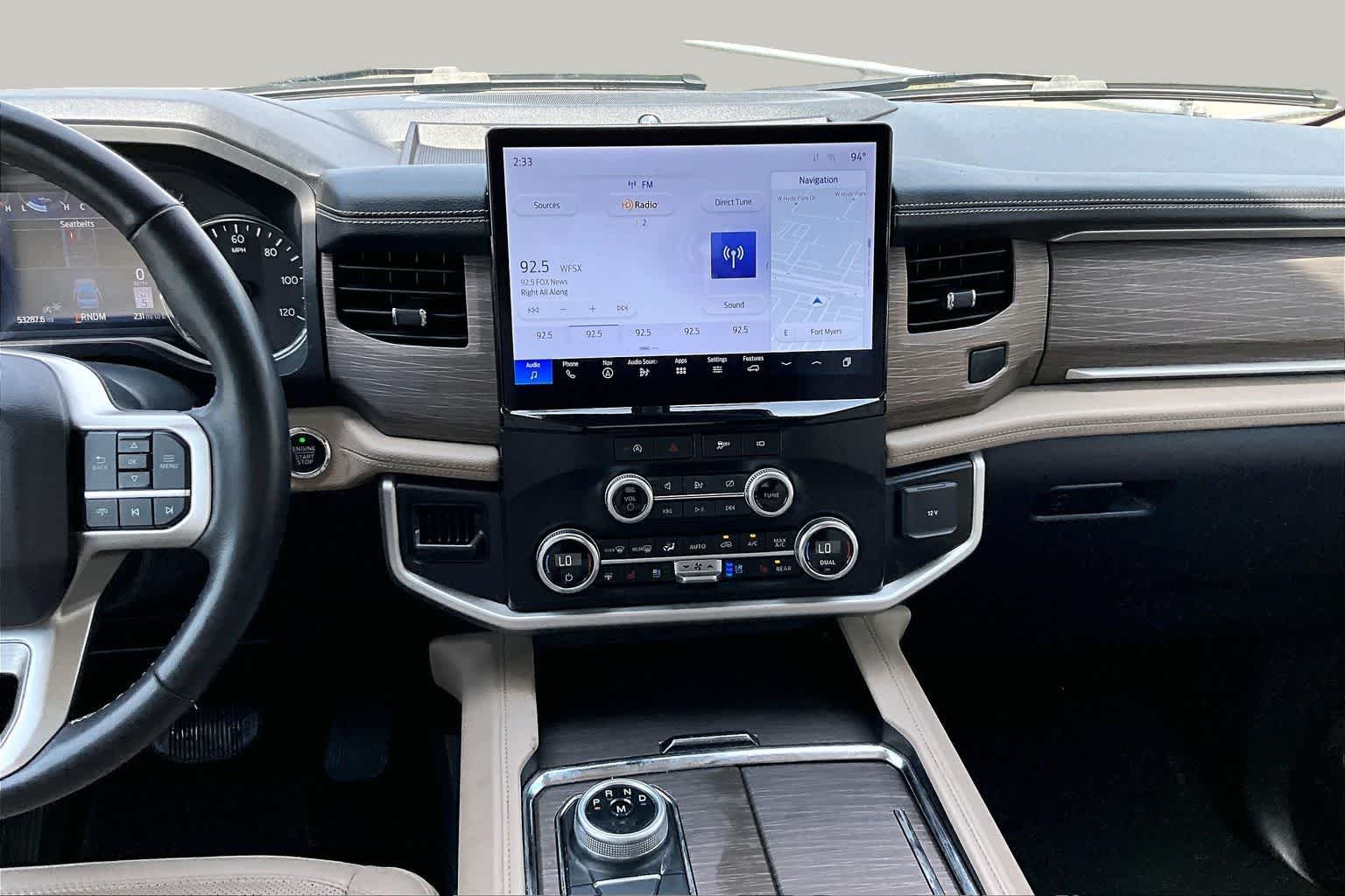 Used 2024 Dark Matter Gray Metallic Ford Limited image 11