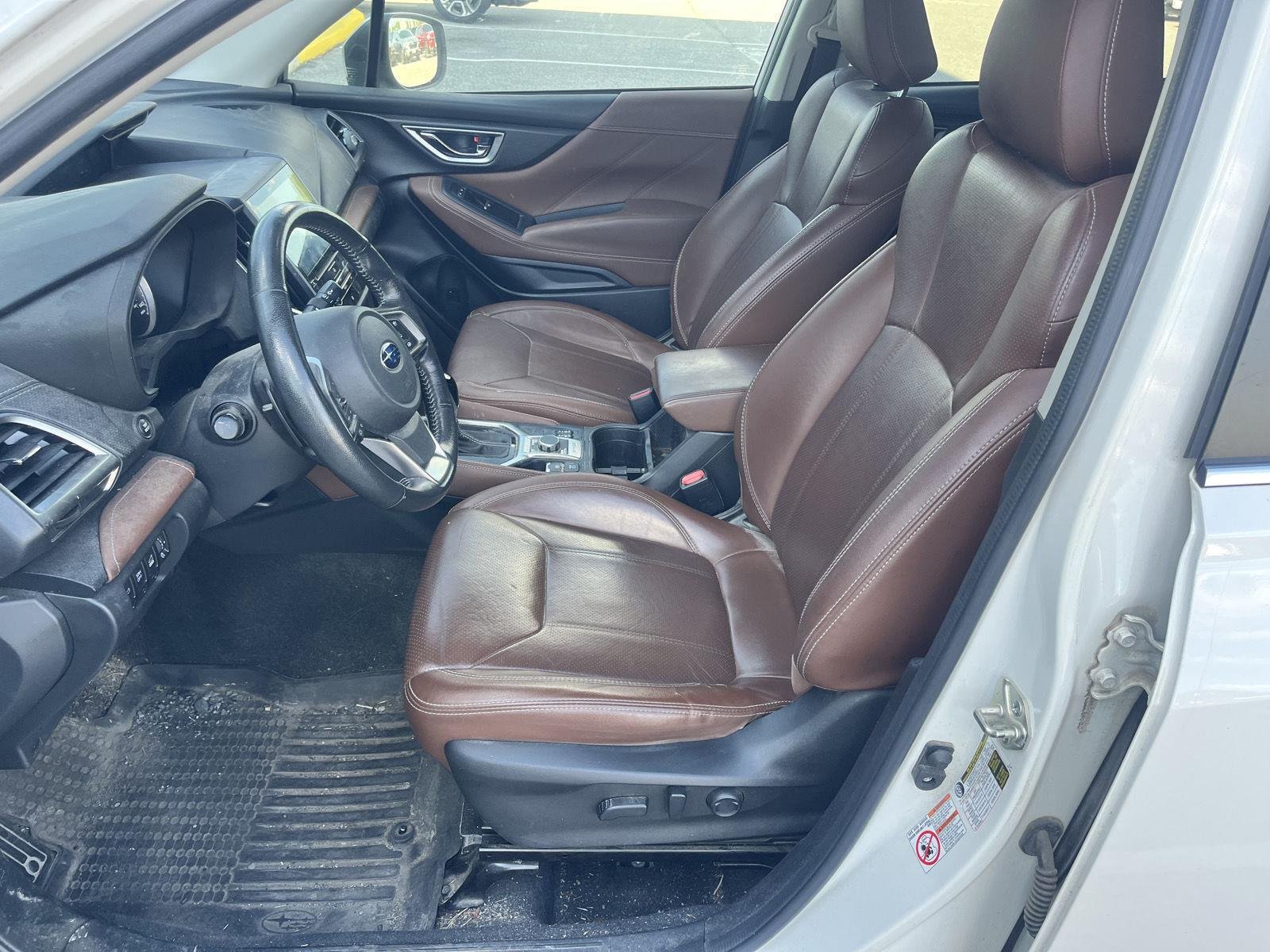 Used 2020 Crystal White Pearl Subaru Touring image 12