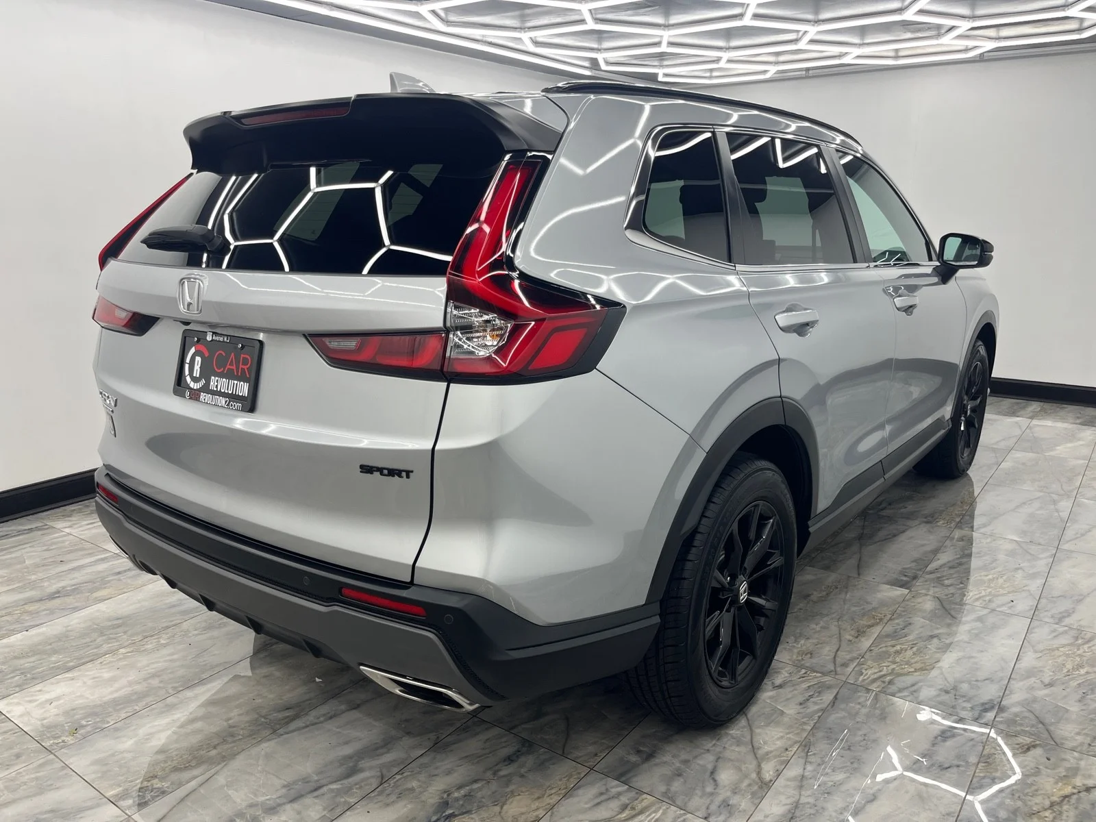 Used 2025 Solar Silver Metallic Honda Sport-L AWD image 5