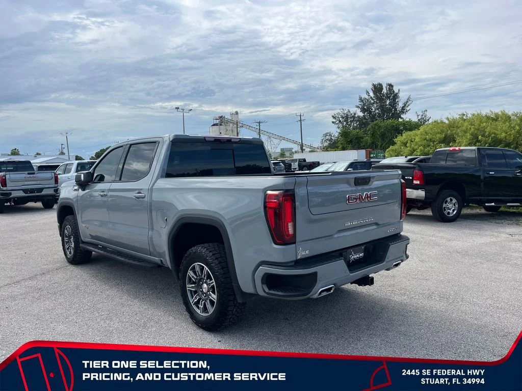 Used 2024 Thunderstorm Gray GMC AT4 image 5