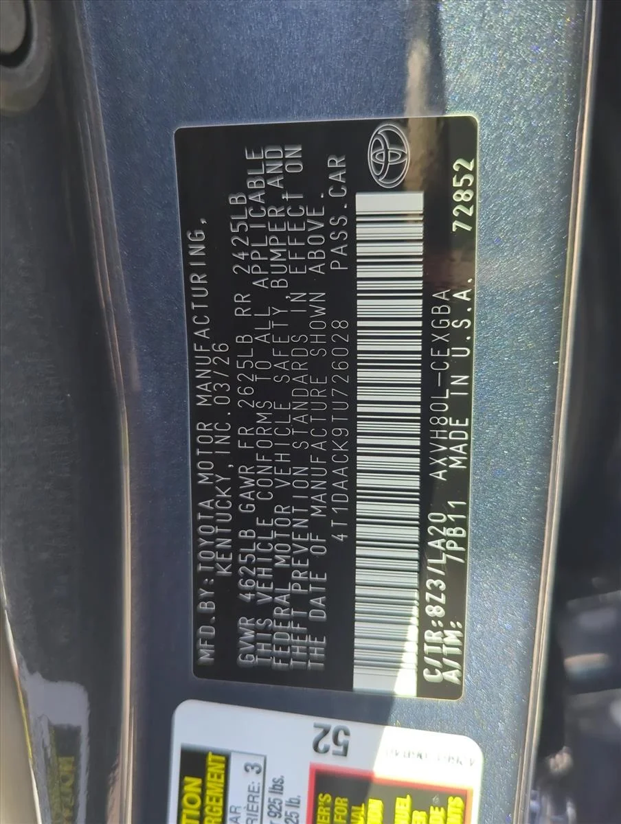 Used 2026 Dark Cosmos Toyota XLE image 26
