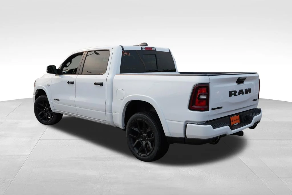 New 2026 Bright White Clear-Coat Exterior Paint RAM Laramie image 5