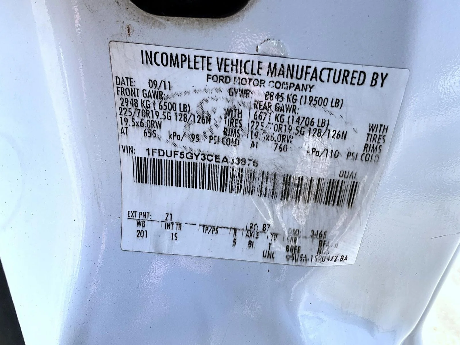 Used 2012 White Ford XL image 24