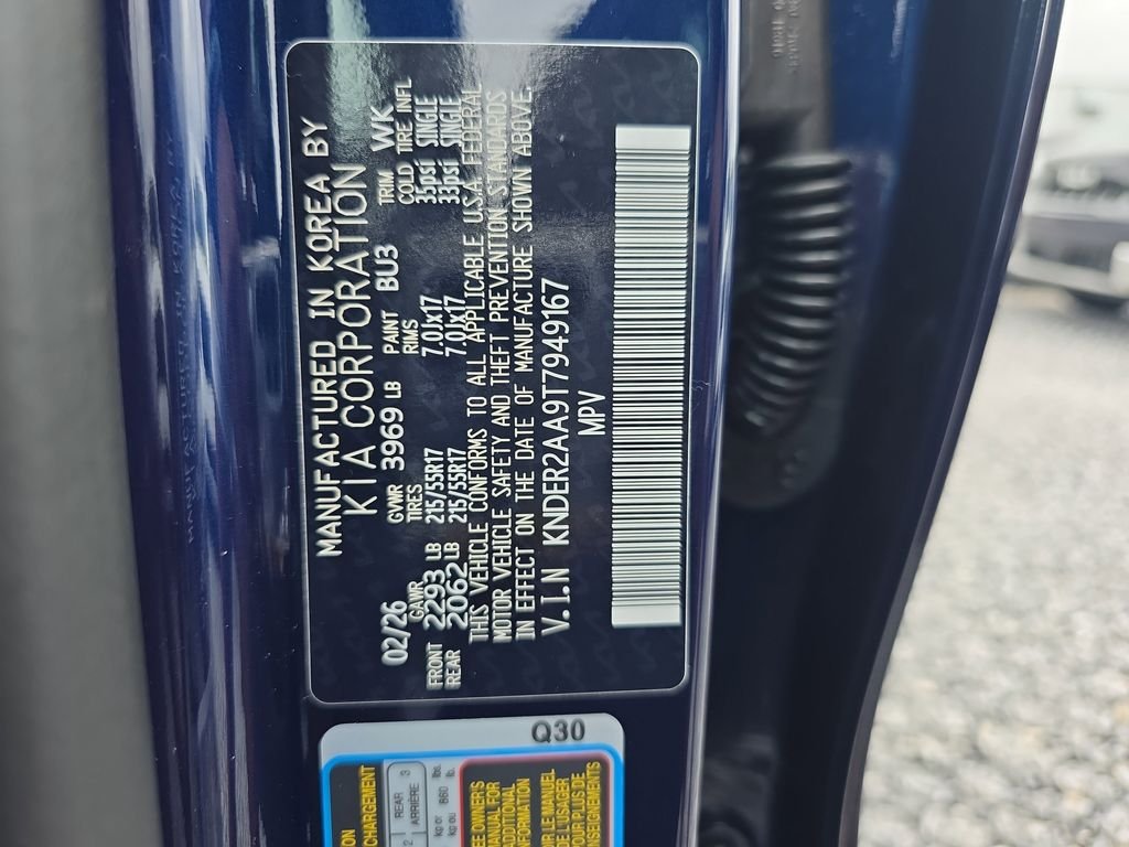 New 2026 Dark Ocean Blue Kia EX image 37