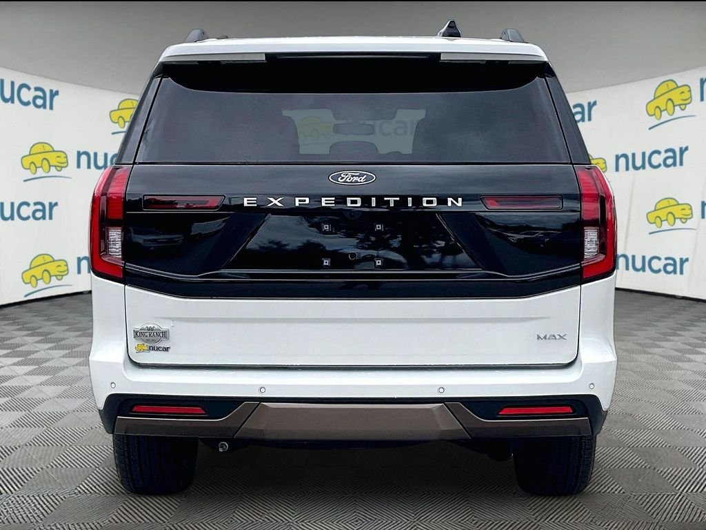 New 2026 Star White Metallic Tri-Coat Ford King Ranch image 6