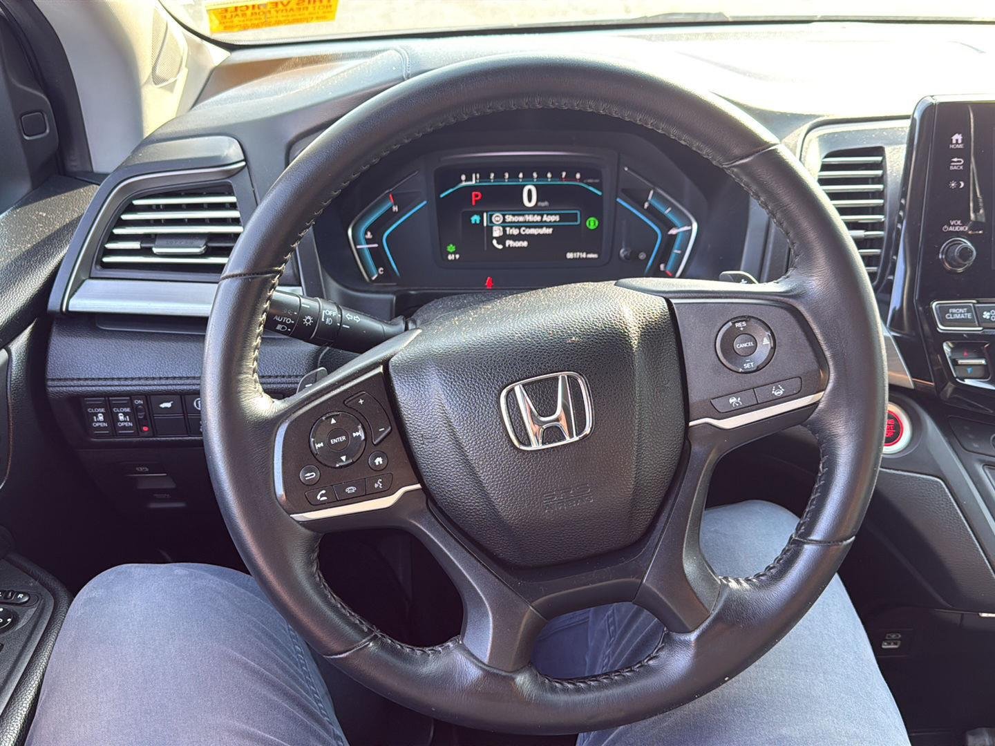 Used 2021 Platinum White Pearl Honda EX-L image 16
