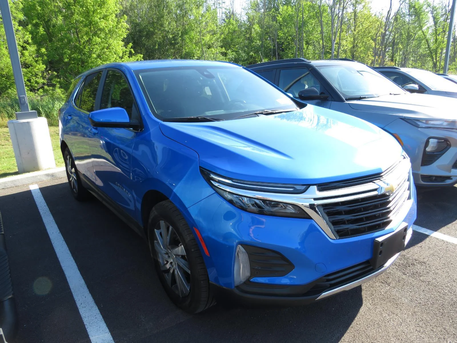 Used 2024 Riptide Blue Metallic Chevrolet LT image 13