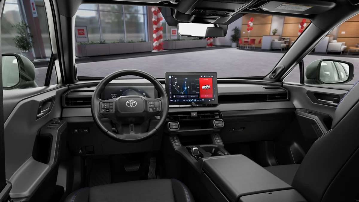 New 2026 Storm Cloud with Midnight Black Metallic roof Toyota XSE image 19
