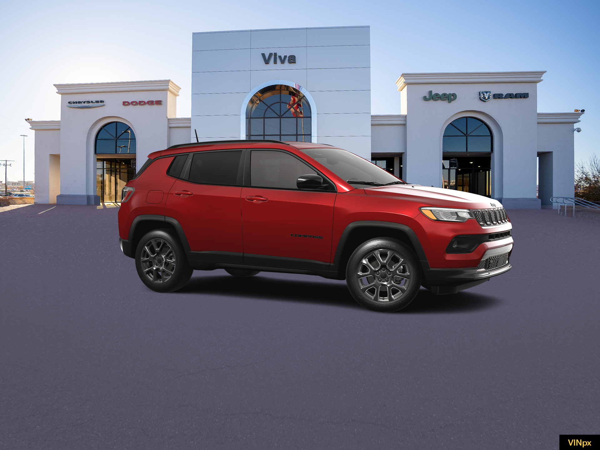 New 2026 Red Hot Pearl-Coat Exterior Paint Jeep Latitude image 22