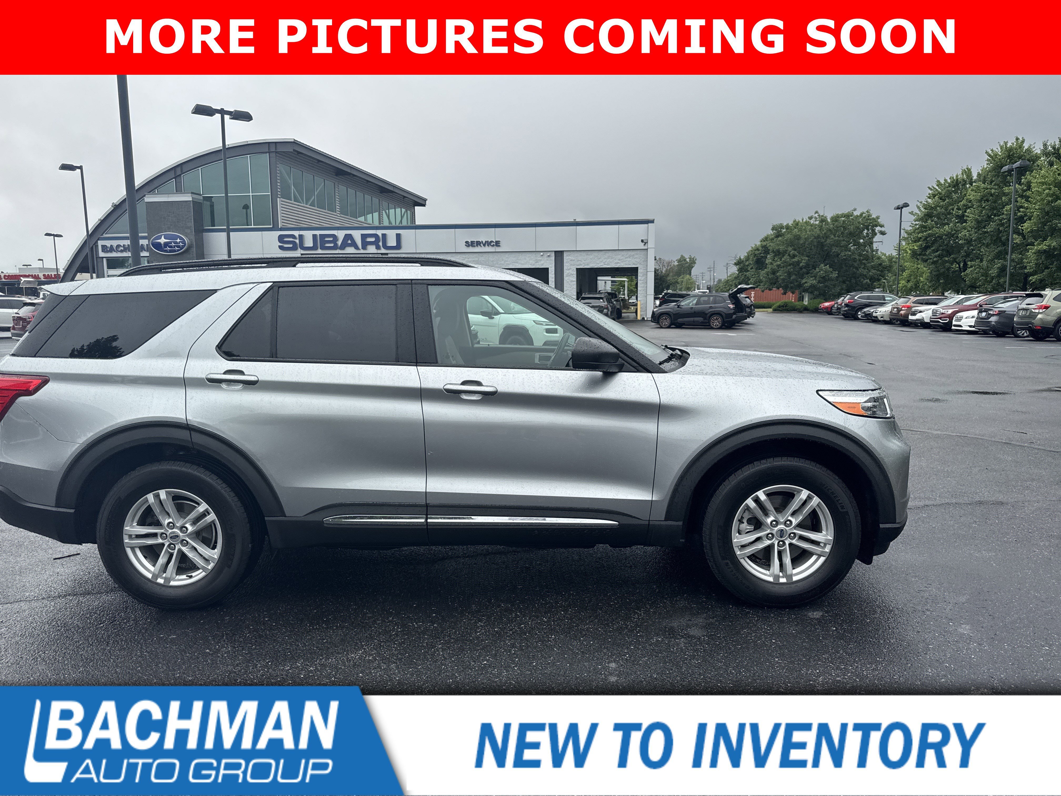 Used 2020 Iconic Silver Metallic Ford XLT image 2