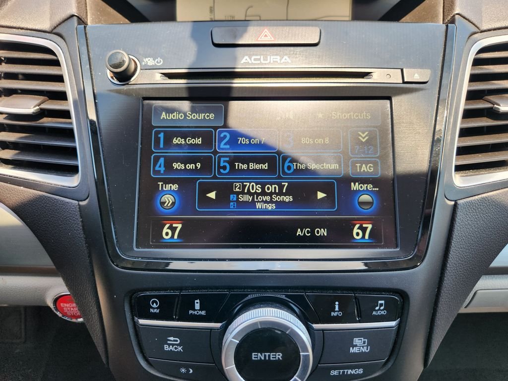 Used 2017 Fathom Blue Pearl Acura w/Technology Pkg image 18