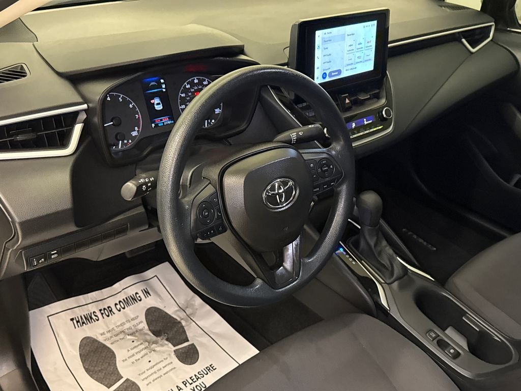 Used 2024 Classic Silver Metallic Toyota LE image 18