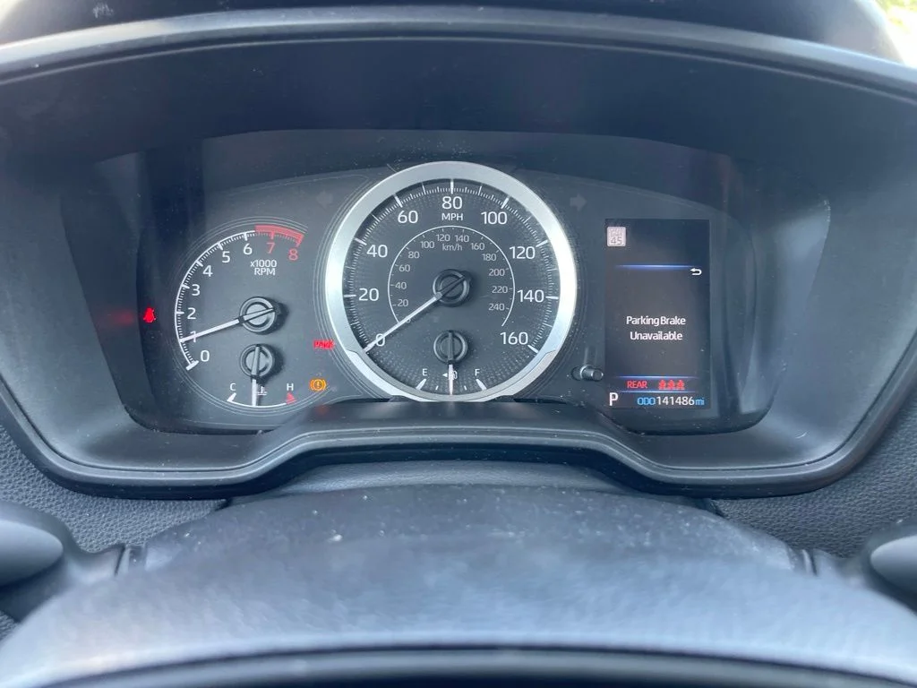 Used 2021 Red Toyota LE image 17