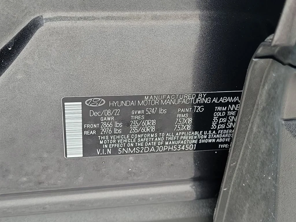 Used 2023 Gray Hyundai SEL image 25