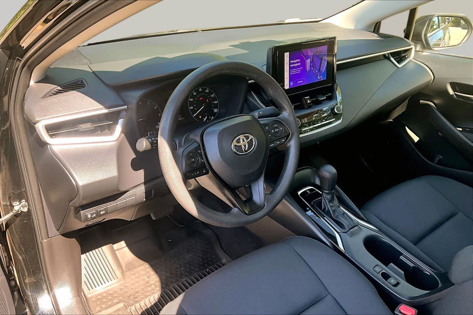 Used 2024 Midnight Black Metallic Toyota LE image 34