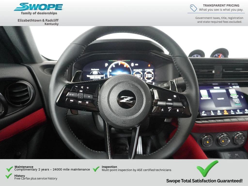 New 2026 Solid Red/Super Black Nissan Performance image 15