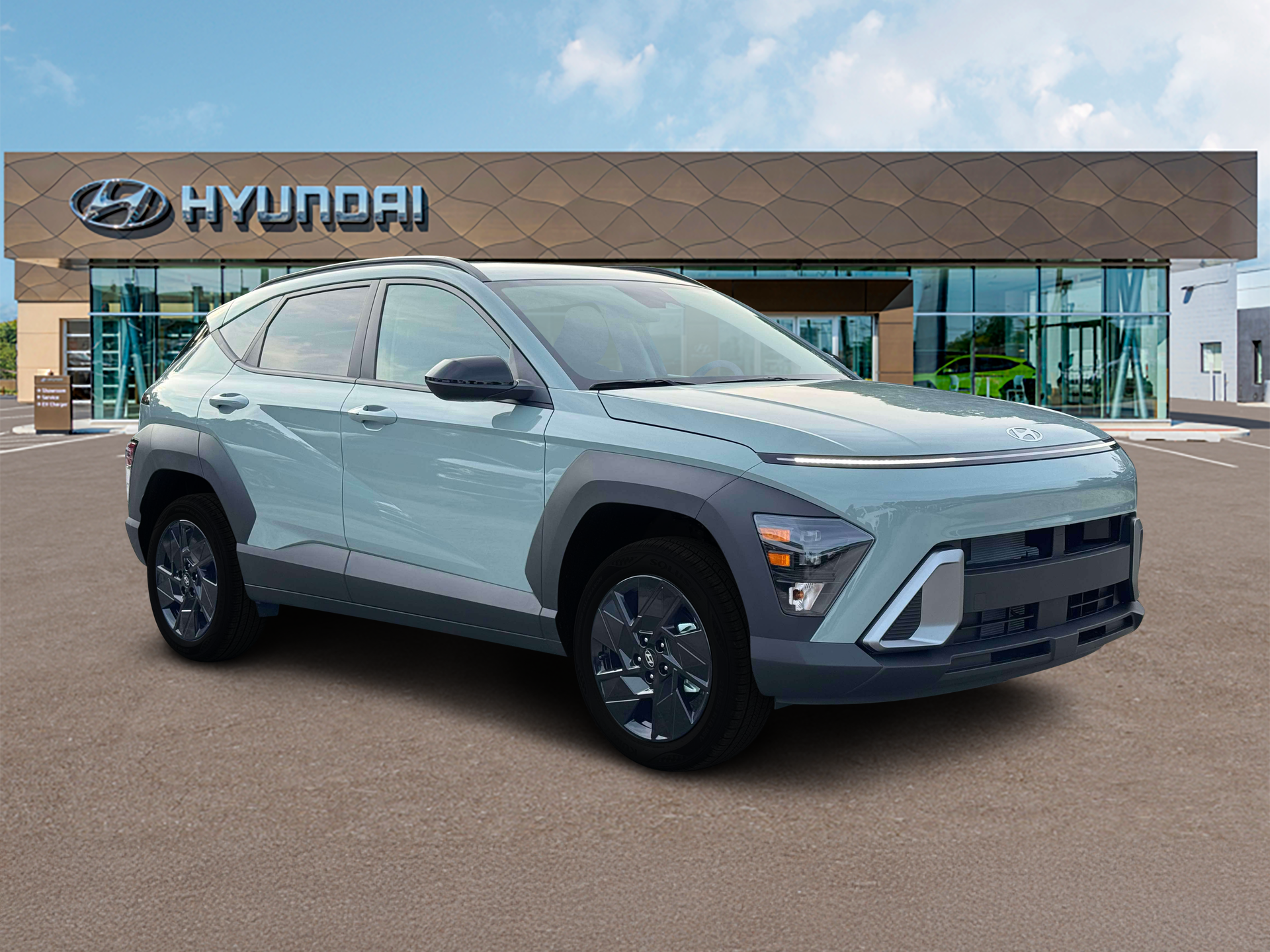 New 2027 Green Hyundai SEL Sport AWD image 10