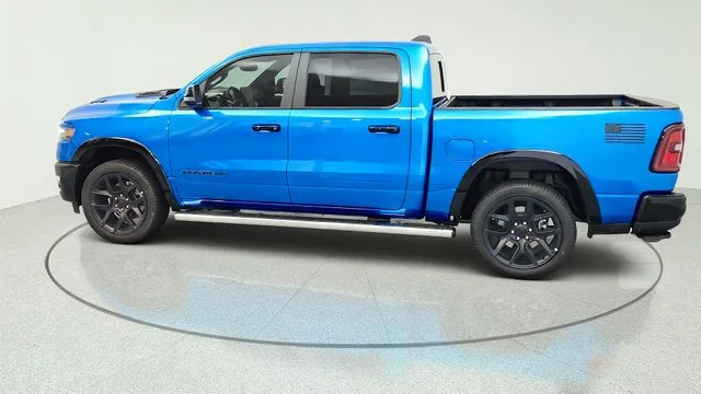 New 2026 Hydro Blue Pearl-Coat Exterior Paint RAM Laramie image 8